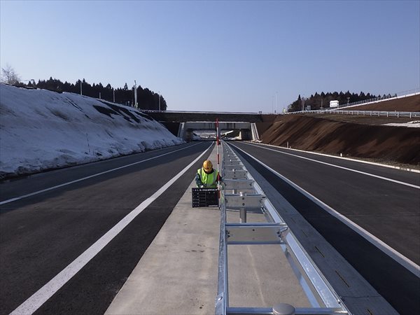 境ノ沢地区道路改良工事１